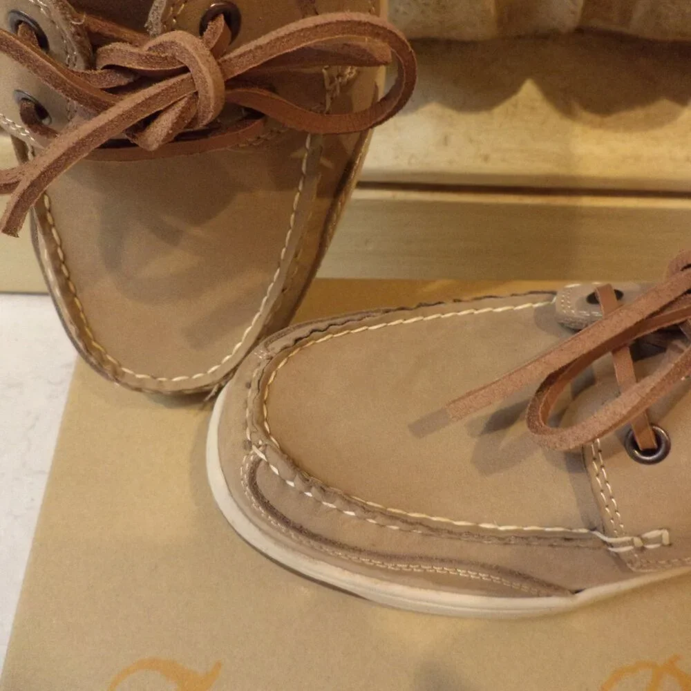 Tommy Bahama Men's Tan Boat Shoes